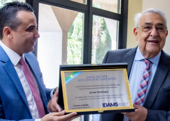 Idams homenageia presidente do TCE-MS