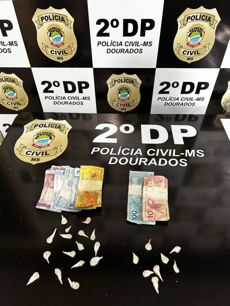 Irmãos são presos por manter boca de fumo no Bairro Altos da Alvorada, em Dourados