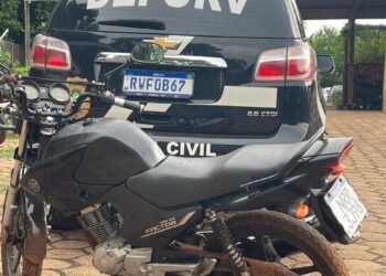 Você reconhece? Polícia Civil apreende motocicleta adulterada, em Campo Grande