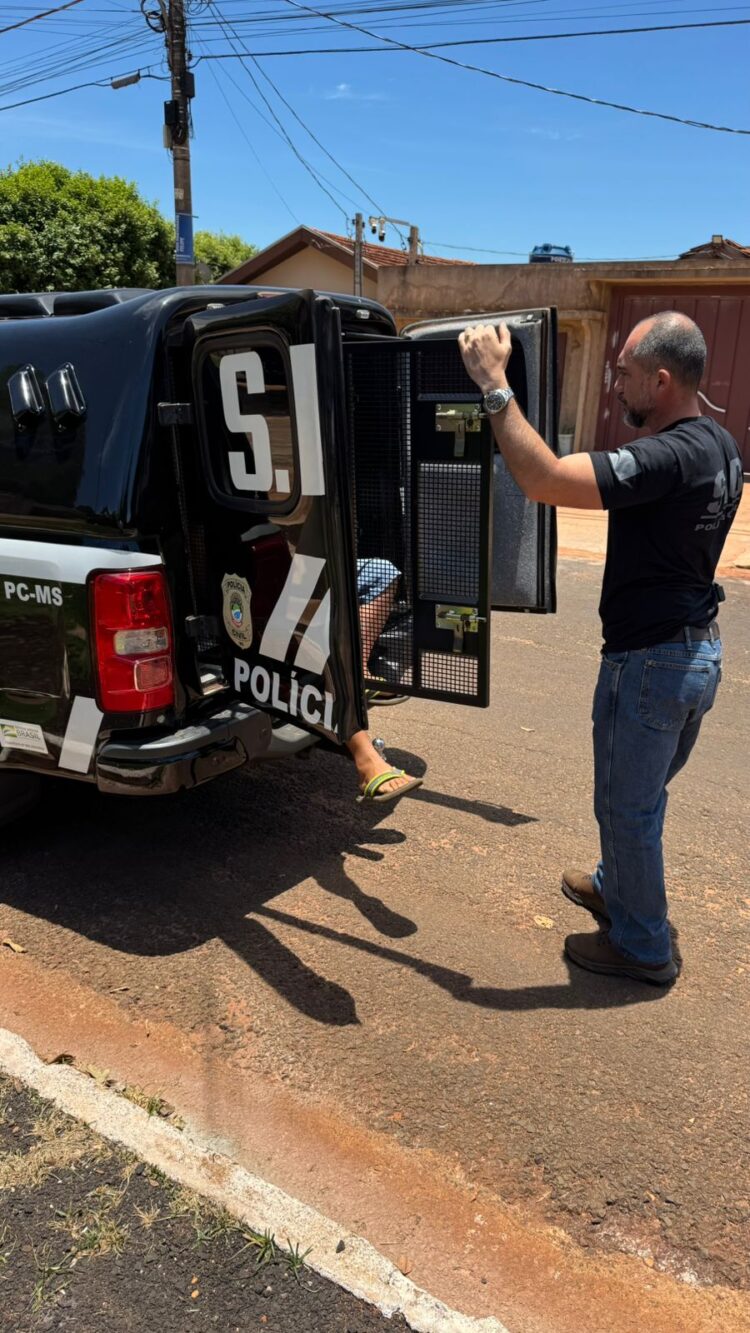 Condenado a 23 anos de prisão por estupro que estava escondido em Ivinhema é preso