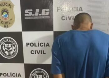 Homem é preso por matar rapaz em bar de Dourados e atingir moça durante o ataque