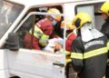 Idosa morre em acidente entre Hilux e caminhão na BR-163