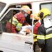 Idosa morre em acidente entre Hilux e caminhão na BR-163