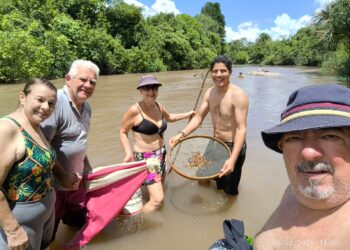 Grupo de ex-estudantes da década de 70  vive grande aventura no Rio Aquidauana