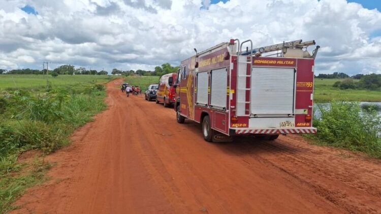 Homem vai nadar com amigo na Lagoa do Arroz, afoga e morre, em Nova Andradina