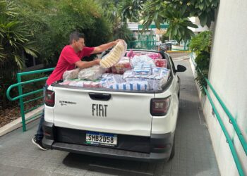Unimed Campo Grande doa quase 3 toneladas de alimentos para a AACC-MS