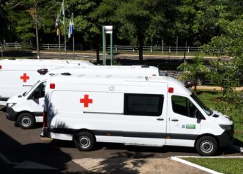 Ambulâncias, caminhonetes e Vacimóvel: 114 novos veículos para atender à saúde em MS