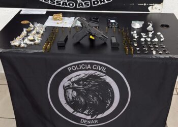 Traficante de cocaína, crack e haxixe é preso pena Denar no São Conrado