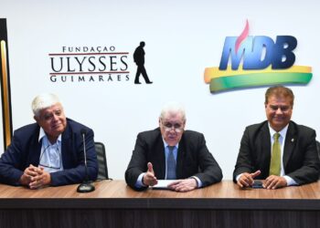Em evento no Diretório Nacional do MDB, senador diz que garantiu R$  428 milhões para municípios de MS