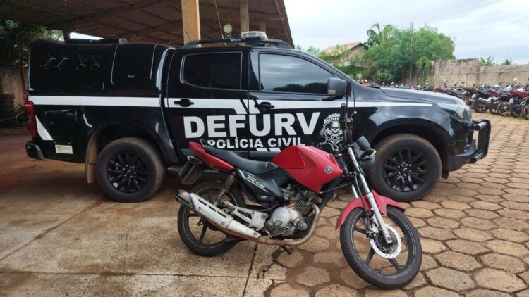 Reconhece? Yamaha Factor, com sinais identificadores adulterados, é apreendida no Centro da Capital