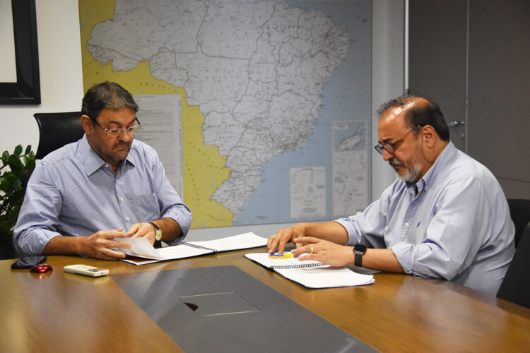 Longen recebe diretor-presidente da Energisa para debater investimentos no setor elétrico