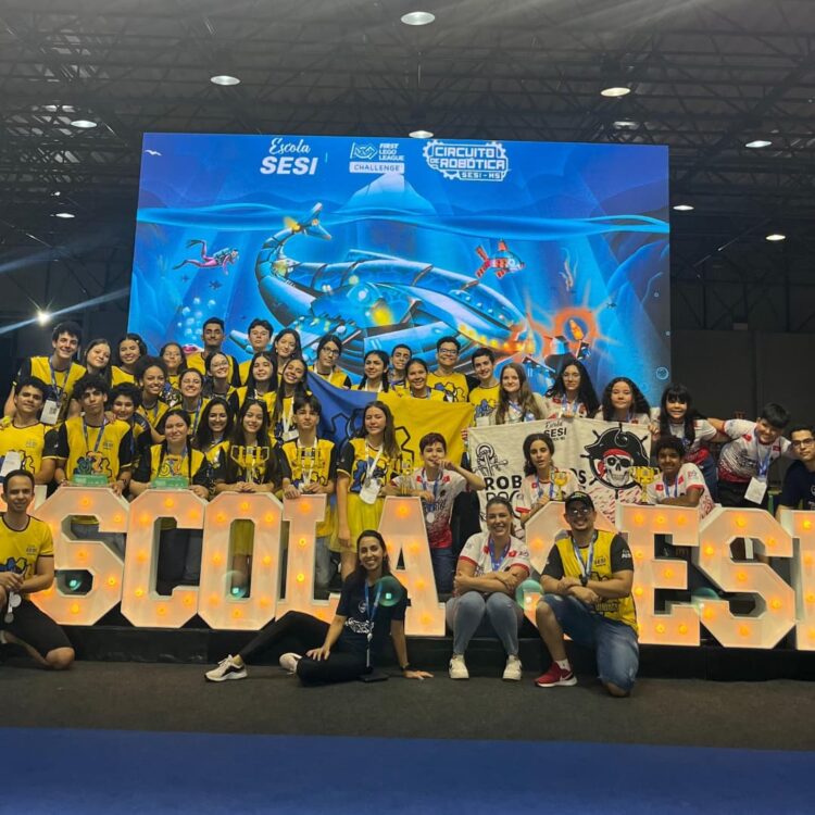 Sesi de Naviraí será único representante de MS em torneio regional de robótica no Maranhão