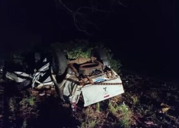 Capivara News TV: Traficante morre ao capotar Triton lotada de maconha, skank e haxixe