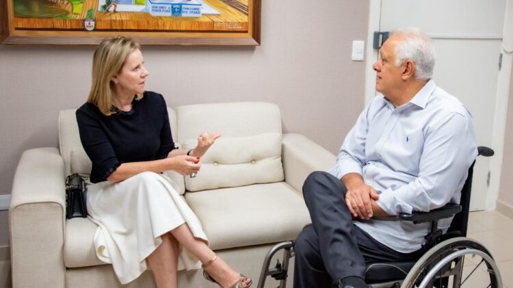 Secretária de Parcerias Estratégicas do Estado visita TCE-MS