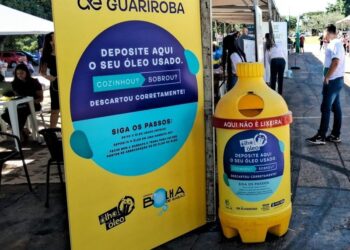 Águas Guariroba participa do 12ª Drive-Thru da Reciclagem com o programa De Olho no Óleo