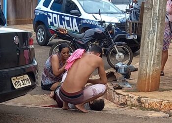 Capivara News TV: Policial atira em motociclista que colidiu em viatura oficial e queria fugir em CG