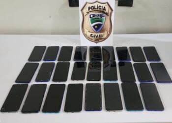 Servidor da Sesau desvia 48 celulares da secretaria, polícia recupera 26 e ele indiciado por peculato