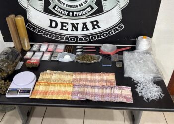 Polícia desativa boca de fumo no Nova Lima e prende em flagrante suspeito de tráfico de drogas