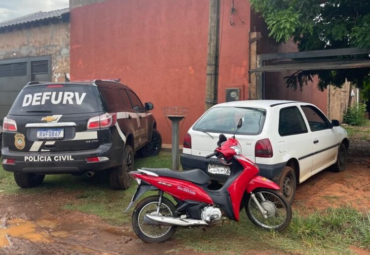 Jovem é preso por furto de Honda Biz e VW Gol, em Campo Grande