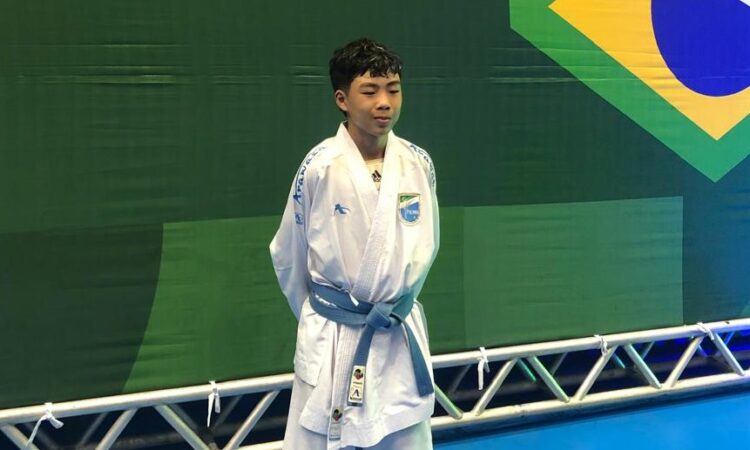 Aluno da Escola Sesi garante vaga na seleção brasileira sub-15 de karatê