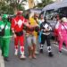 ‘Power Rangers’ prendem homem com 7 celulares em bloco no Carnaval de SP