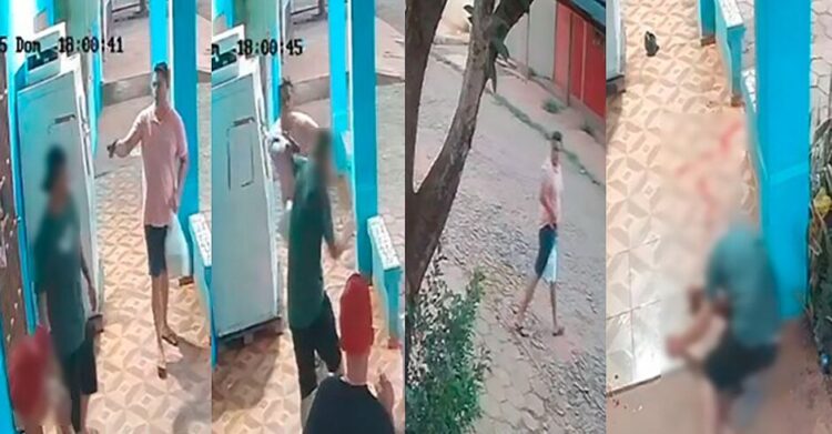 Capivara News TV: Vídeo mostra momento em que homem é morto a tiros em bar na fronteira
