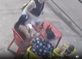Capivara News TV: Vídeo mostra mulher agredindo criança em mesa de bar no Los Angeles