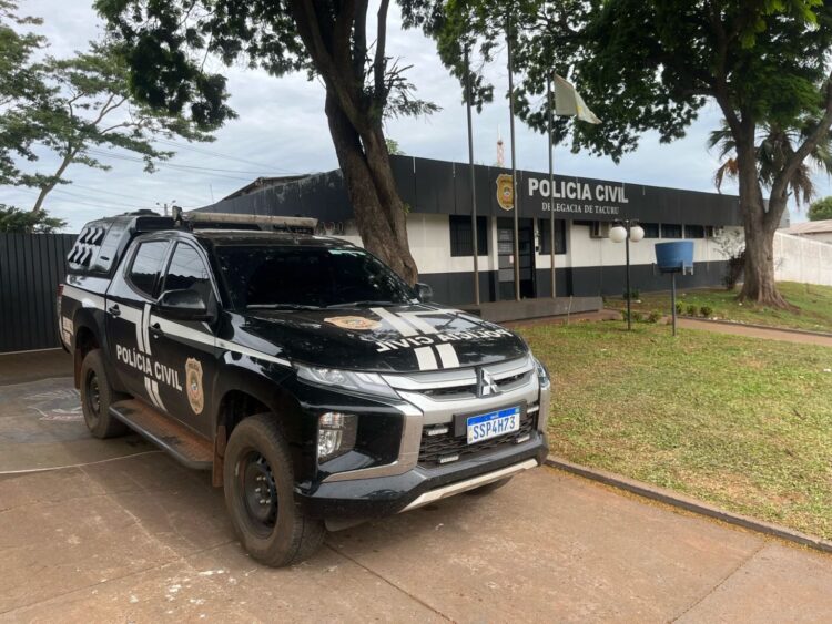 Polícia prende assassino de Rederson Lídio em frente a bar no Centro de Tacuru
