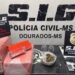 Polícia fecha entreposto de drogas e apreende arma de fogo no Jardim Esplanada