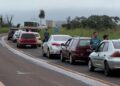 Bloqueio do MST paralisa BR-060, prejudica população e impede políticos de cumprirem agendas em Sidrolândia