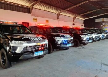 Nova frota de viaturas blindadas reforça segurança da Polícia Penal de MS