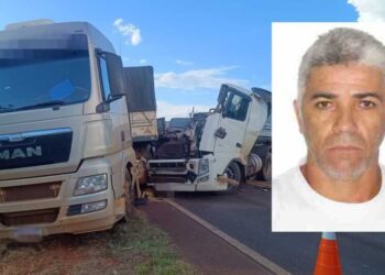 Capivara News TV: Condutor morre em colisão entre carretas na MS-112