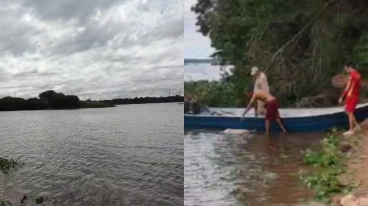 Corpo de homem só de cueca é encontrado boiando no Rio Paraná em Três Lagoas