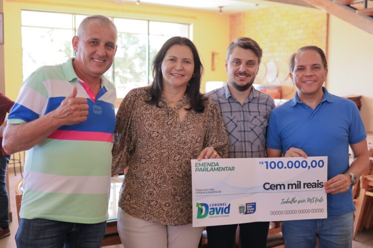 Com apoio de Coronel David, Caarapó recebe R$ 330 mil em investimentos pra saúde e assistência social