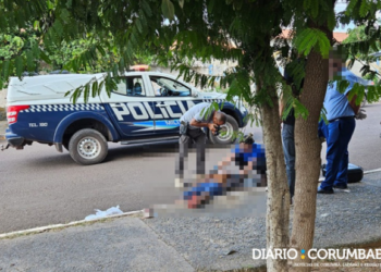 Jovem de 18 anos é morto com dois tiros no tórax na parte alta de Corumbá