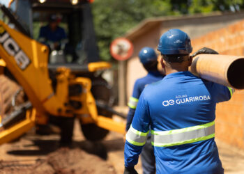 Em 5 meses de 2025, Águas Guariroba implanta mais de 50 quilômetros de rede de esgoto