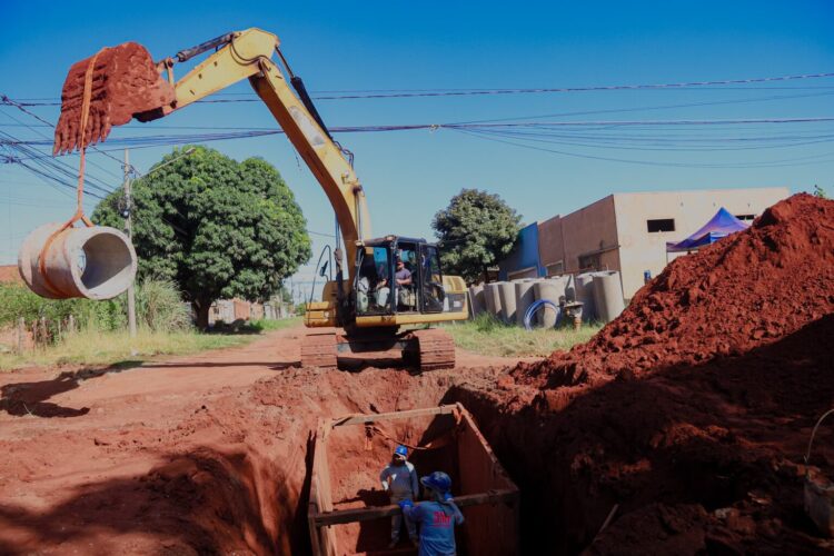 Município avança com execução de obras no Jardim Noroeste, em Campo Grande
