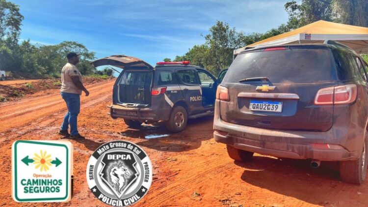 Polícia prende em MS homem que estuprou 2 sobrinhas no Estado do Acre