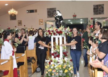 Paróquia Santa Rita de Cássia realiza a 37ª Festa da Padroeira, a santa das causas impossíveis