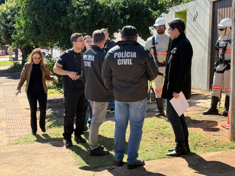 Polícia e Energisa vistoria imóveis na Região Lagoa contra o furto de energia elétrica