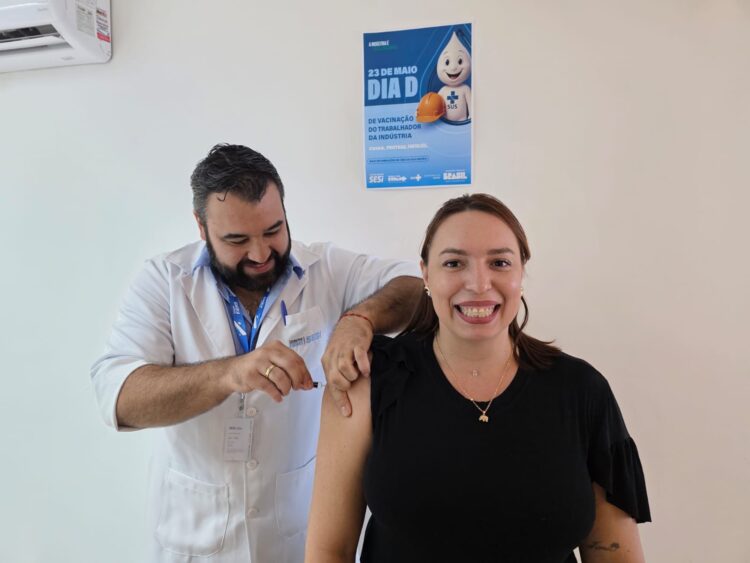 Sesi-MS participa de mobilização nacional para imunizar trabalhadores