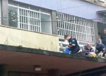 Homem morre ao cair do quarto andar de prédio no Centro de Corumbá