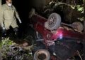 Condutor morre, após carro cair no córrego Varadouro, em Terenos