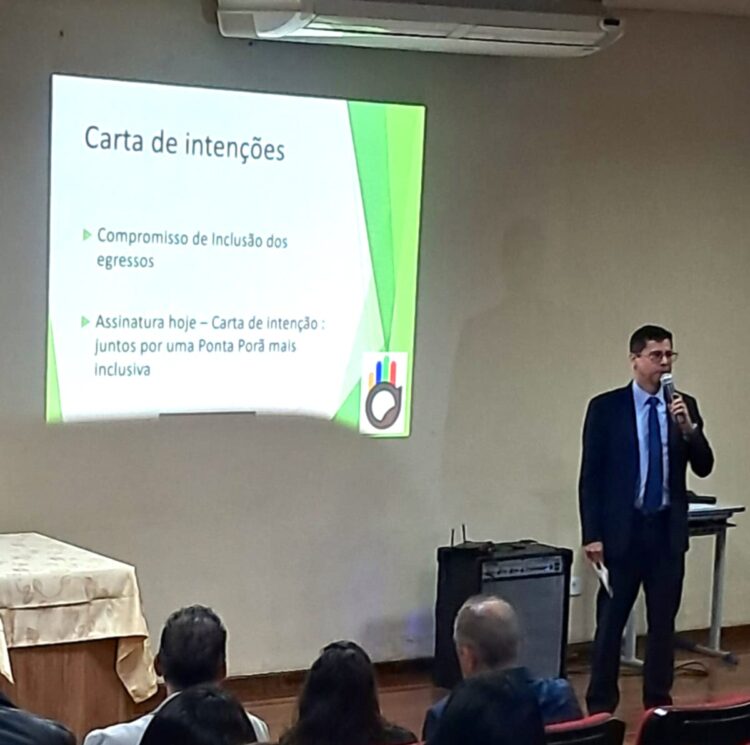 MPT-MS assina Carta de Intenções para inserção de egressos do sistema penal no mercado de trabalho