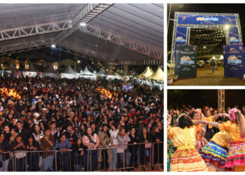 Arraial de Santo Antônio começa em grande estilo com shows, casais apaixonados e festa lotada