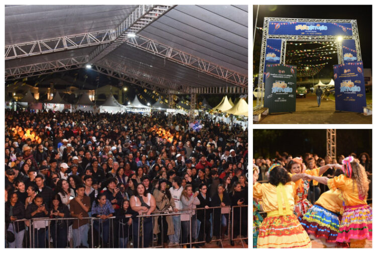 Arraial de Santo Antônio começa em grande estilo com shows, casais apaixonados e festa lotada