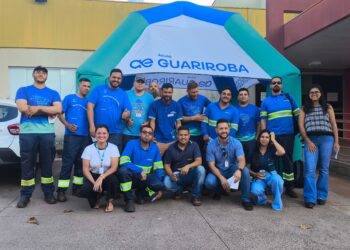 Colaboradores da Águas Guariroba participam de campanha para doação de sangue