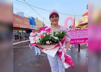 Atropelada por veículo, morre presidente de Rede de Combate ao Câncer em Rio Brilhante