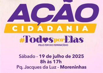 Sesc MS participa da Ação Cidadania #TodosPorElas neste fim de semana