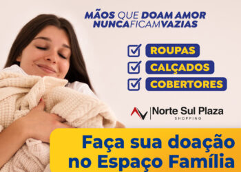 Shopping apoia Campanha do Agasalho com ponto de arrecadação no Espaço Família